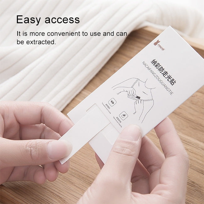 144 PCS / 4 PACK Invisible Anti-light Stickers Shirt Straps Double-sided Adhesive Seamless V-neck Fixed Anti-slip