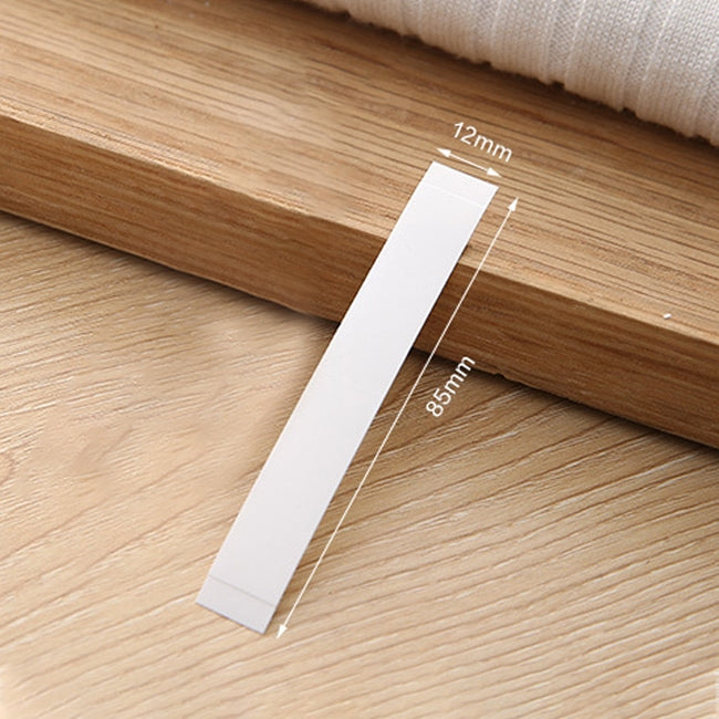 72 PCS / 2 PACK Invisible Anti-light Stickers Shirt Straps Double-sided Adhesive Seamless V-neck Fixed Anti-slip, Size:85x12mm