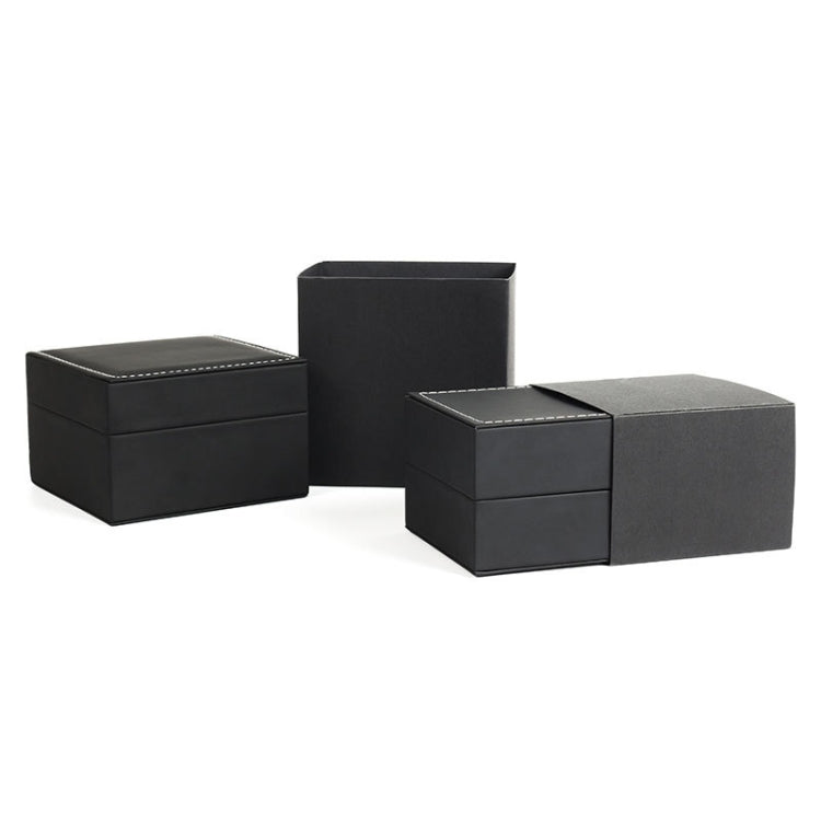 2 PCS SBH002 PU Wrist Watch Storage Box Protective Case, Size: S