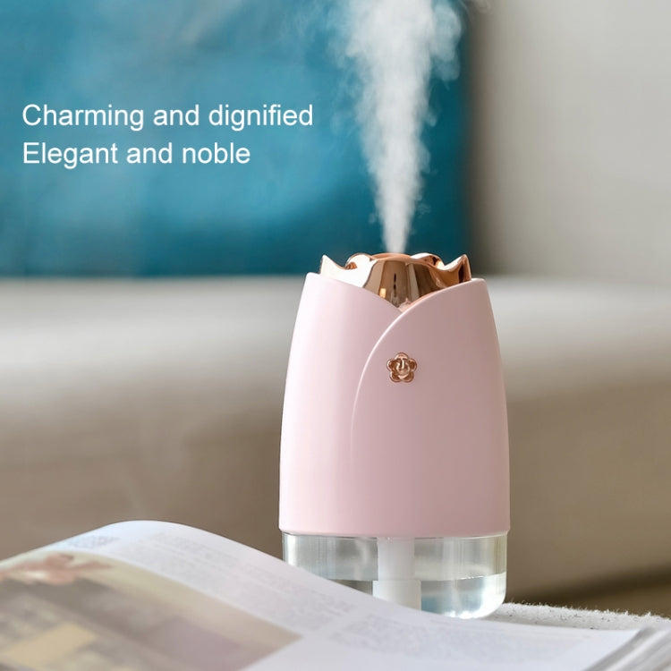 WT-H19 Rose Atomizing Humidifier with Colorful Night Lights, Water Tank Capacity: 230mL