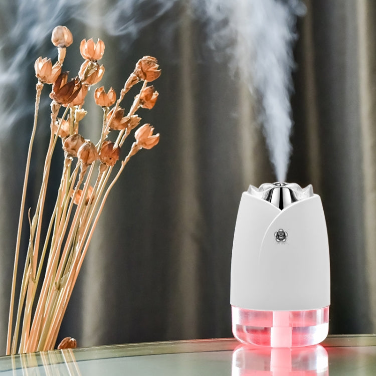 WT-H19 Rose Atomizing Humidifier with Colorful Night Lights, Water Tank Capacity: 230mL