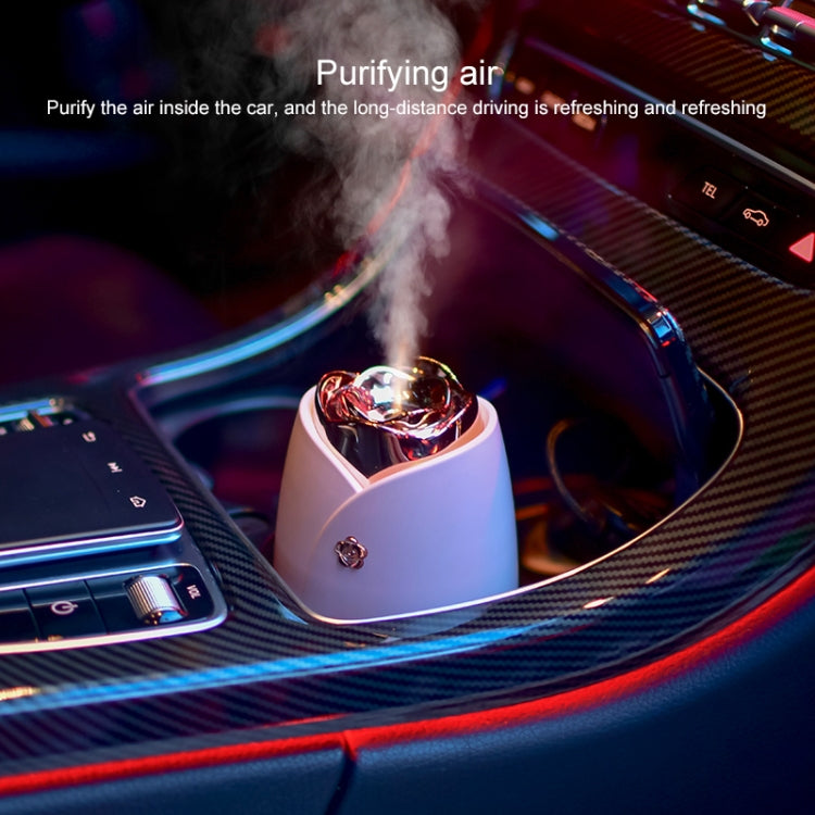 WT-H19 Rose Atomizing Humidifier with Colorful Night Lights, Water Tank Capacity: 230mL