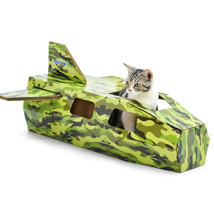 CP-253 Creative Fighter Cat house Cat Litter Corrugated Paper Cat Scratch Board Grinding Claw Toy