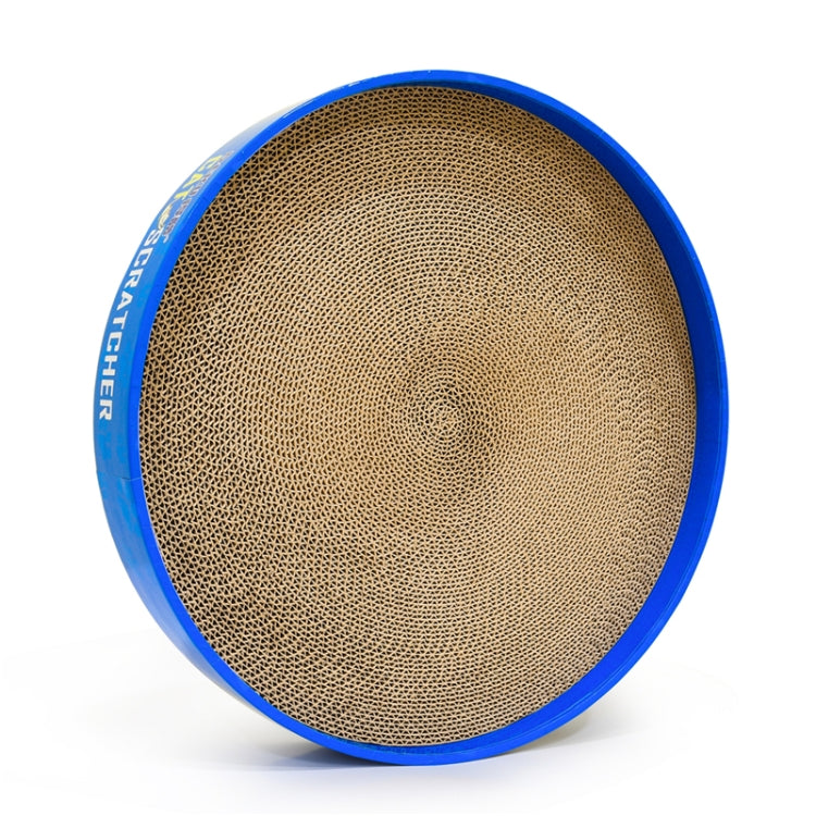 CP-051 Disc-shaped Corrugated Paper Cat Scratch Board Cat Litter Claw Toy