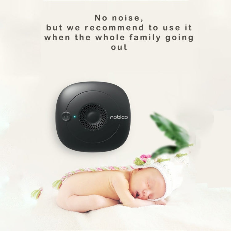 Household Wireless Ultrasonic Deodorizer Vacuum Cleaner Dust Mite Controller(Black)