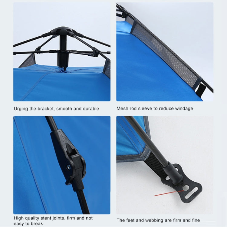 HUILINGYANG Outdoor Automatic Double-layer Rainproof One-bedroom One-bedroom Family Self-driving Camping Tent, Size: (260+110)x220x145cm