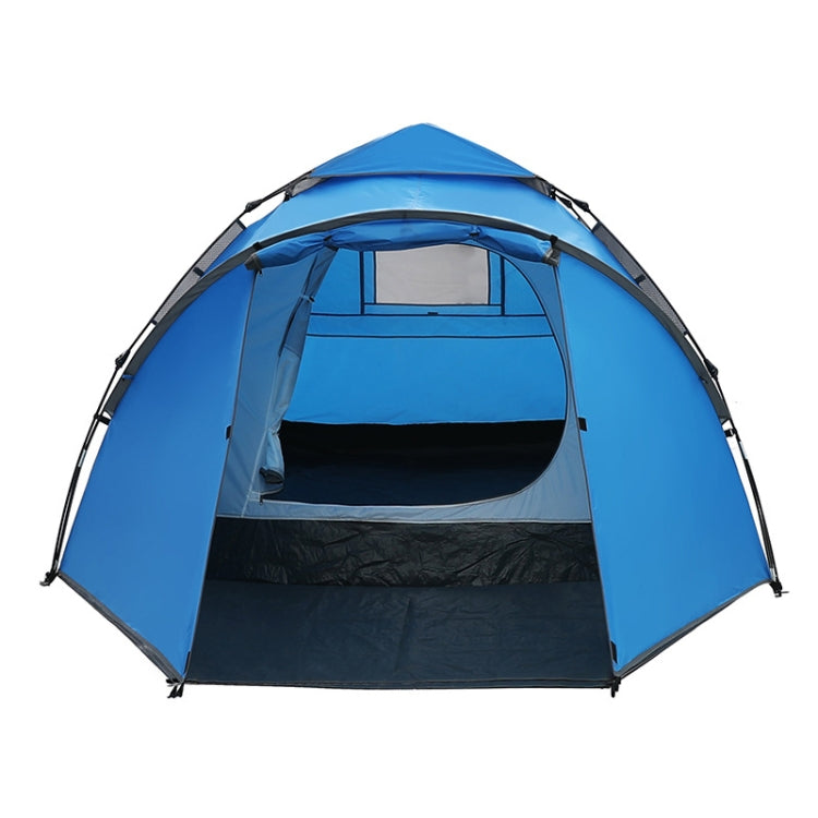 HUILINGYANG Outdoor Automatic Double-layer Rainproof One-bedroom One-bedroom Family Self-driving Camping Tent, Size: (260+110)x220x145cm