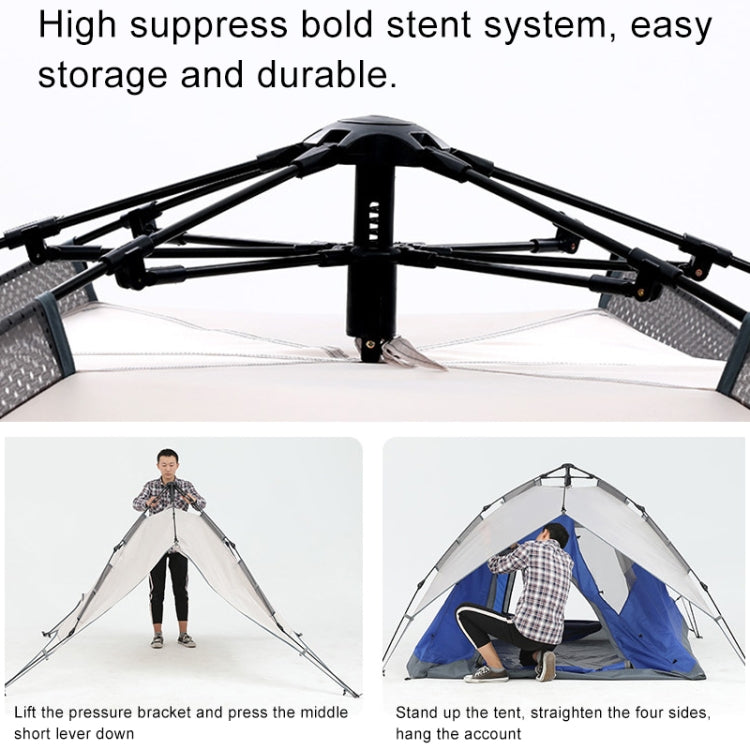 Outdoor Camping Automatic Spring Double-layer Rainproof Camping Tent, Size: 220x210x150cm