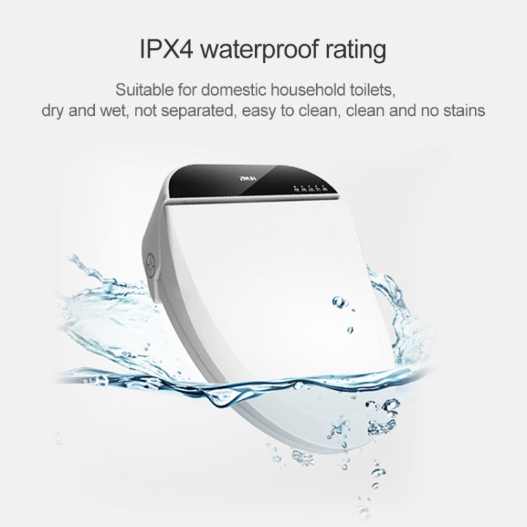 ZMJH Household Bathroom Electric Remote Control Automatic Cleaning Heating Intelligent Bidet Toilet Cover, Standard Version