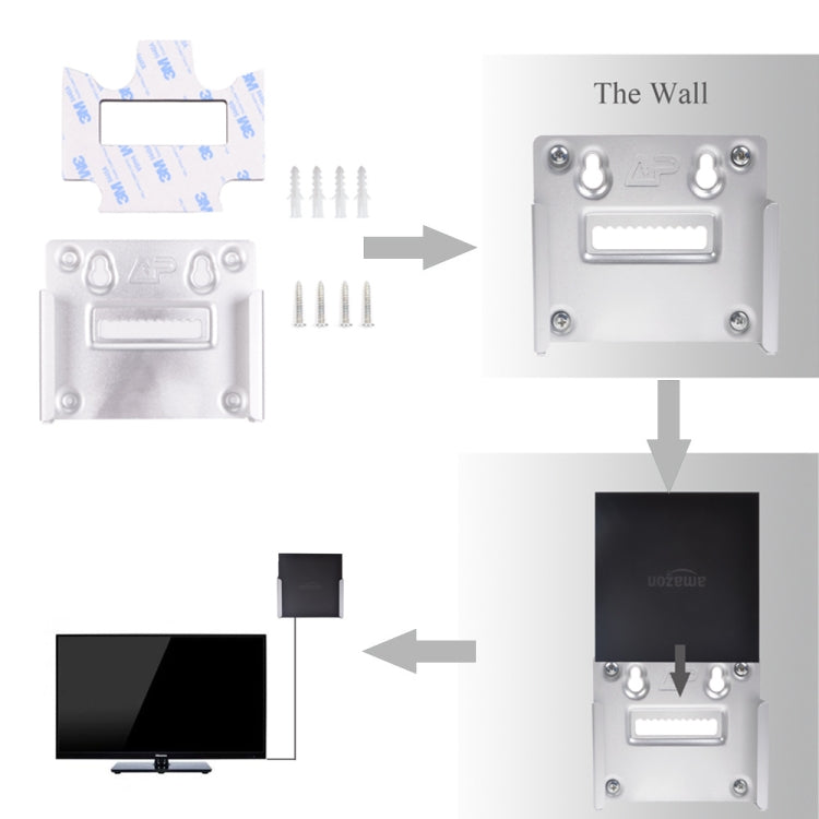 Universal TV Wall-mounted Stand Bracket Holder LED Monitor Television(Silver)