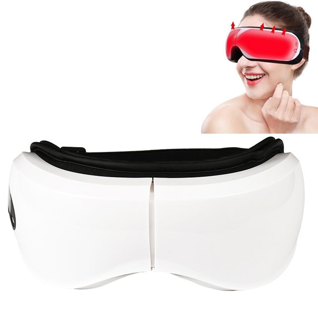 Multi-functional Smart Hot Compress Massage Eye Massager (White)