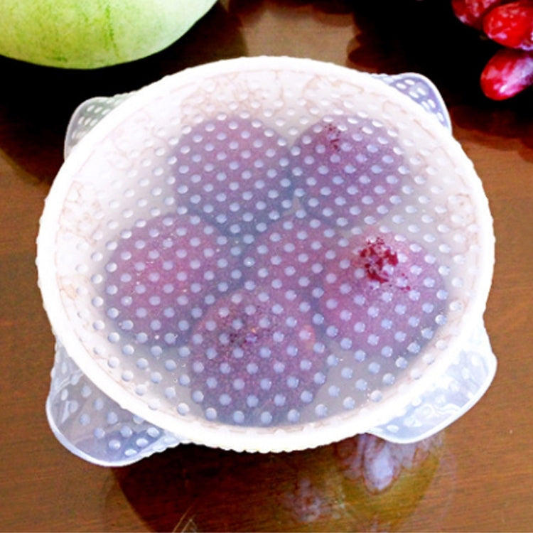 2 PCS Reusable Multifunctional Silicone Food Fresh Keeping Wrap Kitchen Tool, Size: 16*16cm