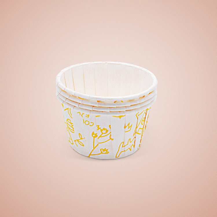 3000 PCS Flower Pattern Round Lamination Cake Cup Muffin Cases Chocolate Cupcake Liner Baking Cup, Size: 5 x 3.8  x 3cm