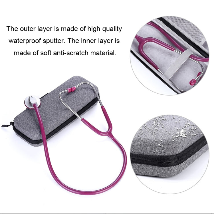 Universal Spirit Stethoscope EVA Shockproof Bag Storage Bag Box Handbag