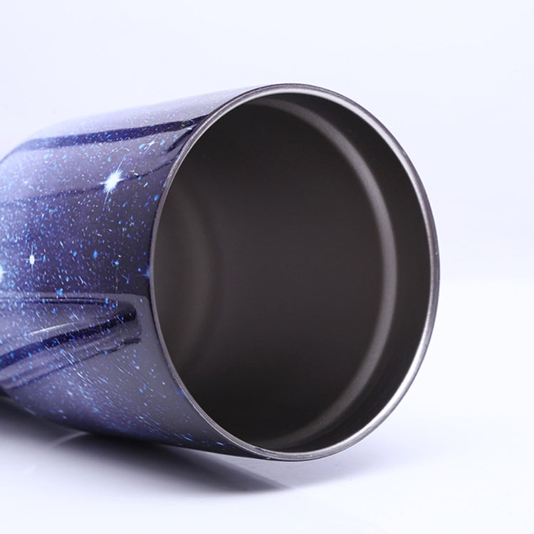 887ml European and American Style Stainless Steel Car Cup, Random Color Delivery