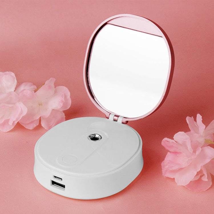 Nano Sprayer Water Replenishing Instrument Charging Mini Portable Humidifier Automatic Alcohol Sprayer with Mirror