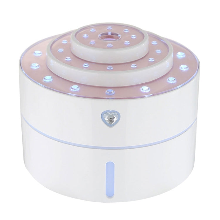 Diamonds Humidifier Desktop Car Night Light USB Sprayer Automatic Alcohol Sprayer, Capacity: 260mL, Normal Version