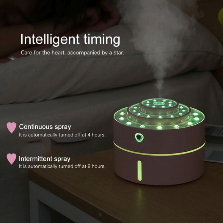 Diamonds Humidifier Desktop Car Night Light USB Sprayer Automatic Alcohol Sprayer, Capacity: 260mL, Normal Version