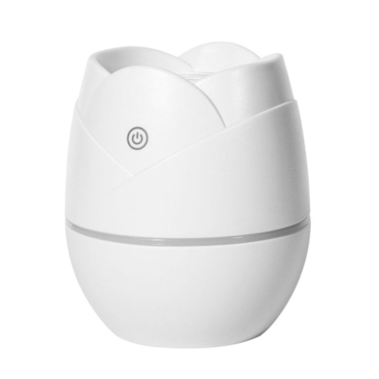 Rose Humidifier USB Mini Desktop Office Air Purifier Automatic Alcohol Sprayer with Night Light, Capacity: 50mL
