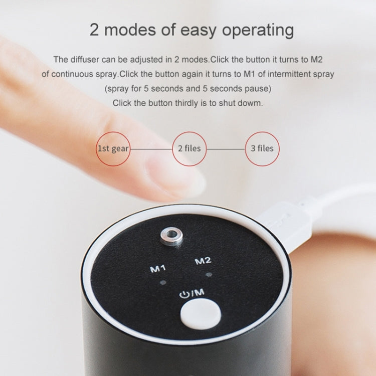 KXQ04 USB Aroma Diffuser (Black)