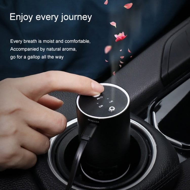 KXQ04 USB Aroma Diffuser (Black)