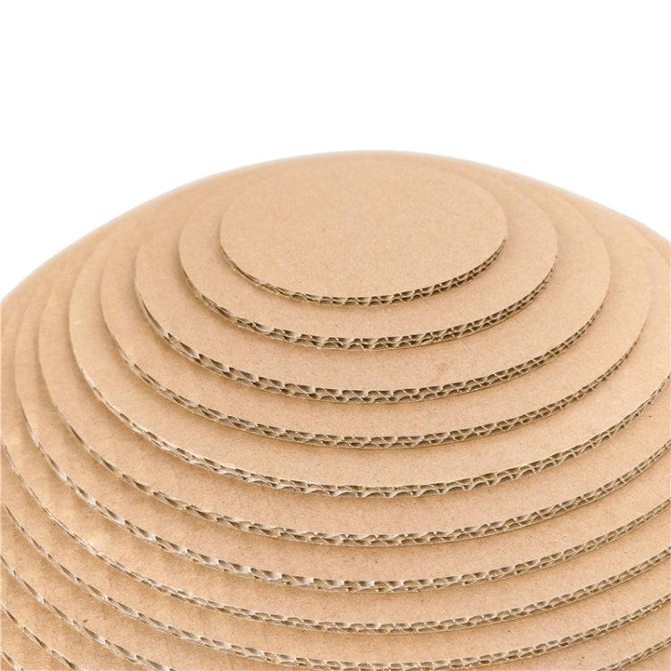 CP-091 Ball-shaped Corrugated Paper Cat Scratch Board Cat Litter Grinding Claw Toy