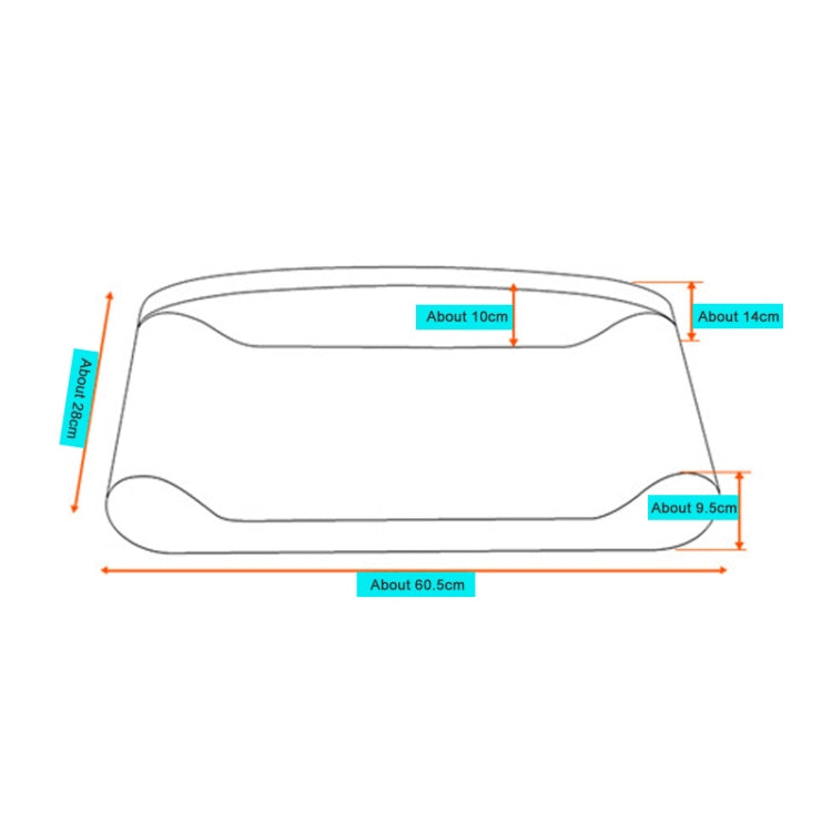 CP-016 Cat Sofa Corrugated Paper Cat Scratch Board Grinding Claw Toy, Size: 60.5x28.2x14cm(Coffee)