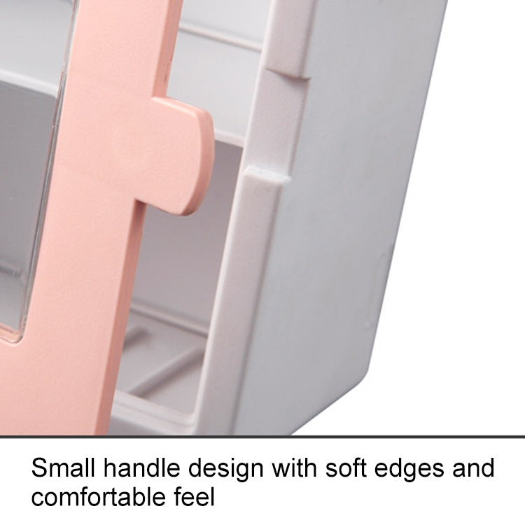 Bathroom Wall Hanging Small House Toothbrush Holder Toiletries Storage Shelf