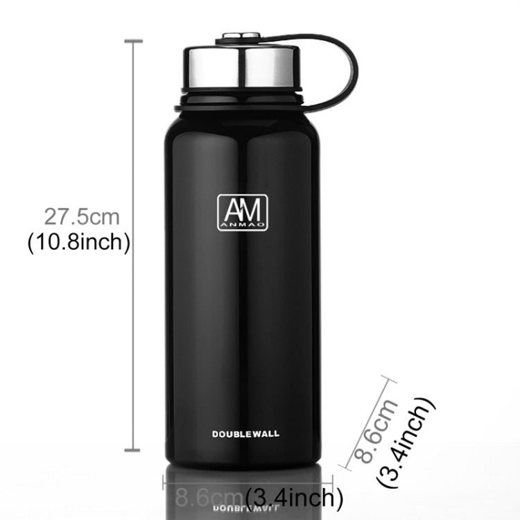 1100ml Outdoor Vacuum Stainless Steel Heat Insulation Cup Portable Large Capacity Sports Bottle