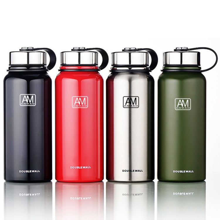 1100ml Outdoor Vacuum Stainless Steel Heat Insulation Cup Portable Large Capacity Sports Bottle