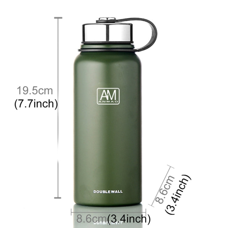 610ml Outdoor Vacuum Stainless Steel Heat Insulation Cup Portable Large Capacity Sports Bottle