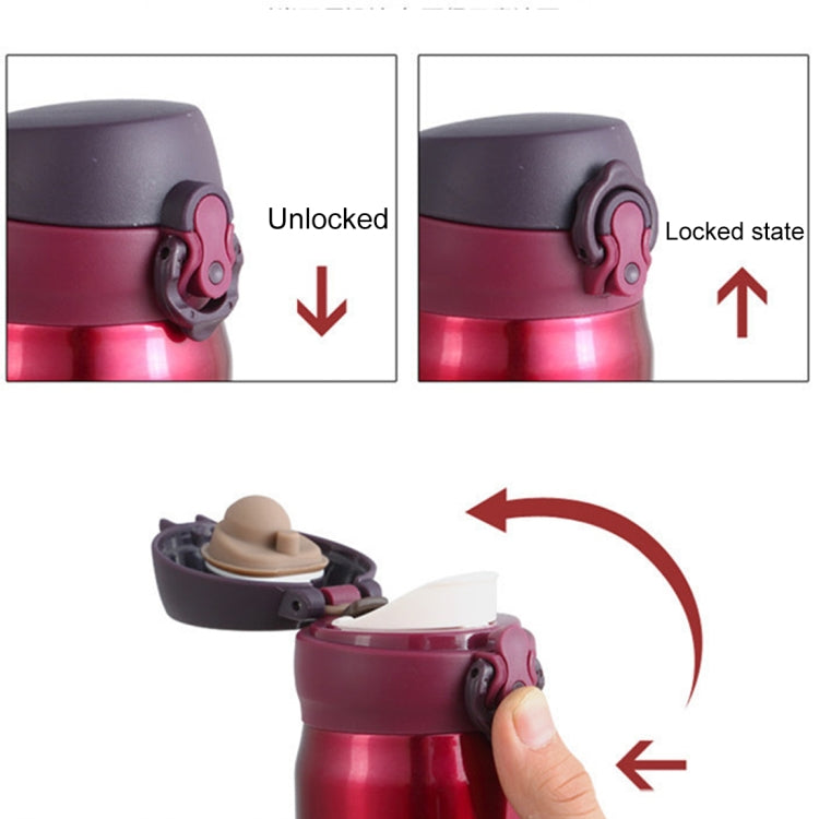 450ml Creative Portable Stainless Steel Vacuum Flask Vacuum Bottle