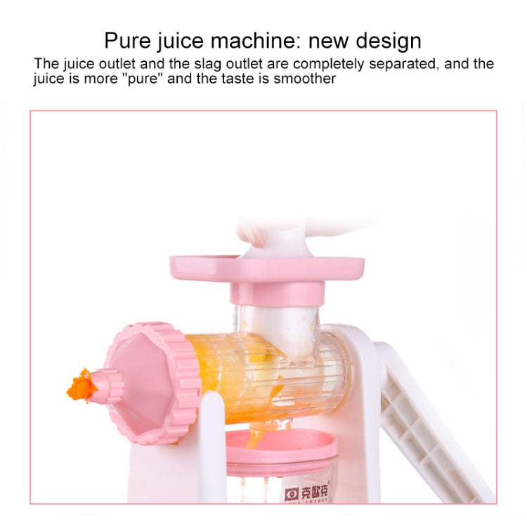 D598 Household ABS Manual Juice Cup Squeezer Fruit Reamers