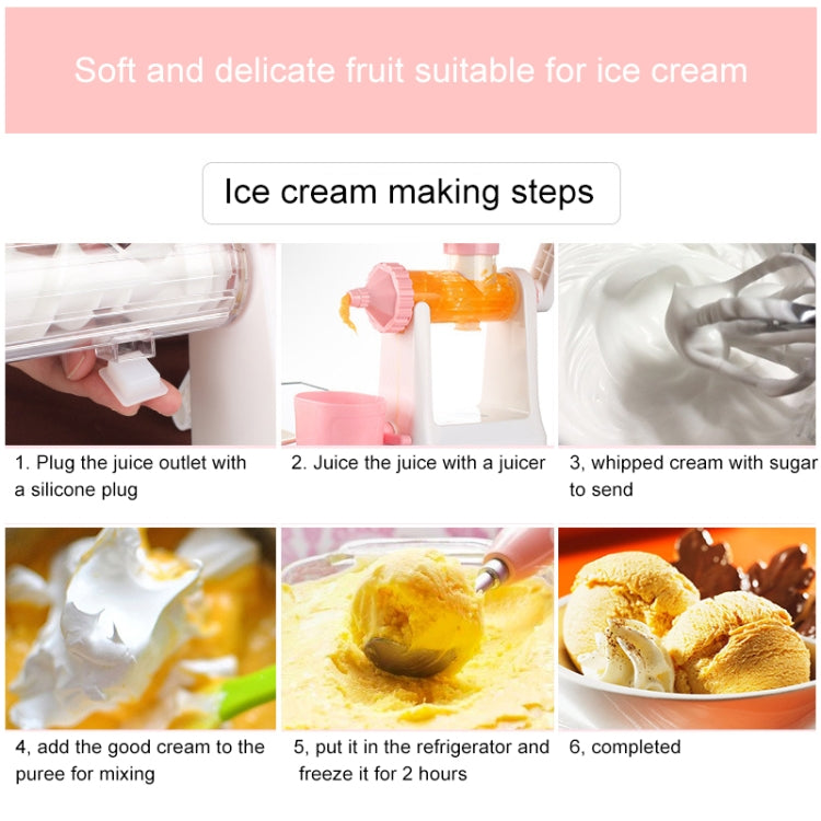 D598 Household ABS Manual Juice Cup Squeezer Fruit Reamers