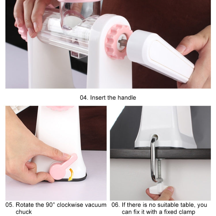D598 Household ABS Manual Juice Cup Squeezer Fruit Reamers