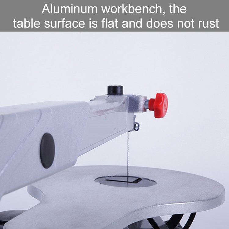 220V 150W Electric Curved Saw Saws Desktop Wire DIY Carved Machine Wire Cutting Woodworking Machine Tools, EU plug