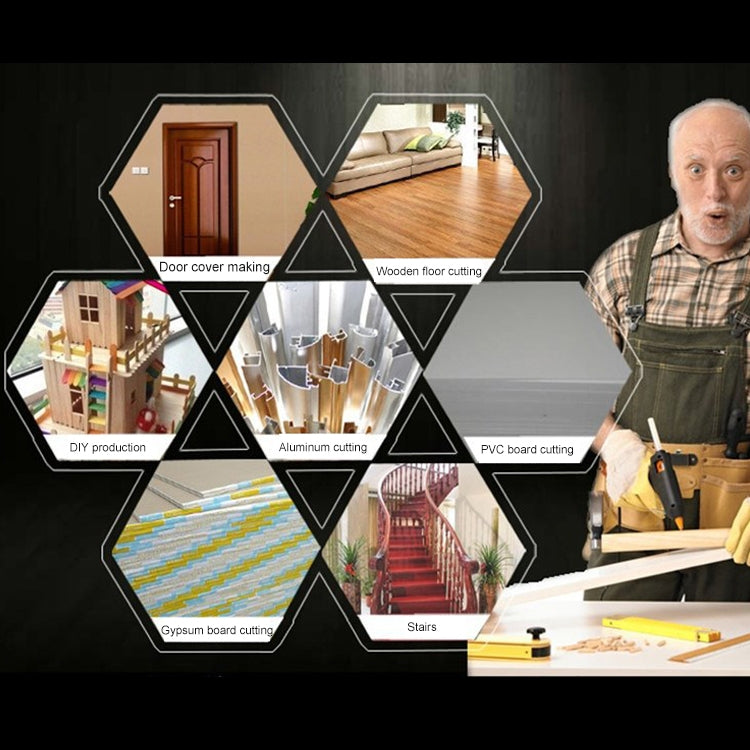 LC-ST-007 220V Clean Saw Floor Installation Saw Woodworking Table Saw Cutting Machine