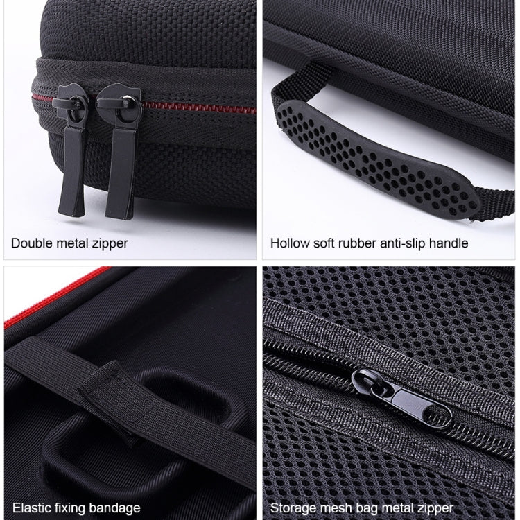 Multi-function Portable Stethoscope Oximeter Blood Glucose Monitor EVA Shockproof Bag Storage Bag Box Handbag