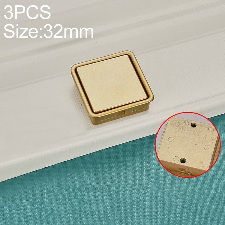 3 PCS 8018-32 Drawer Cabinet Door Sliding Door Covered Handle
