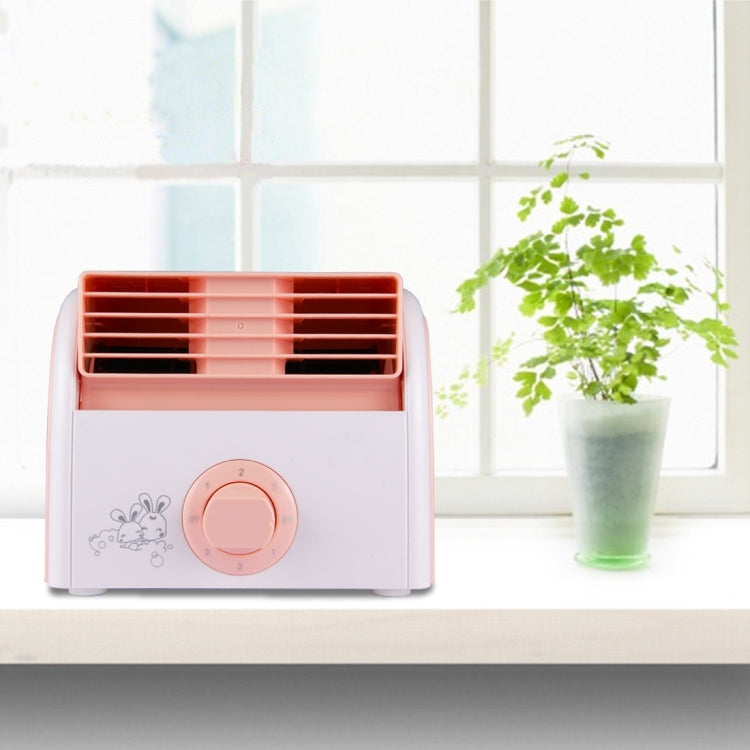 30W Turbine No Blade Mini Desktop Mute Fan for Dormitory / Bedroom / Living Room / Office, 3 Kinds Speed Mode