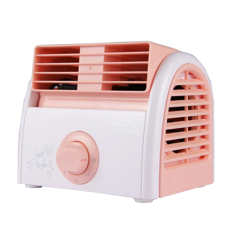 30W Turbine No Blade Mini Desktop Mute Fan for Dormitory / Bedroom / Living Room / Office, 3 Kinds Speed Mode