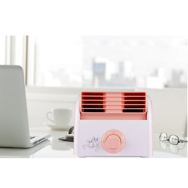 30W Turbine No Blade Mini Desktop Mute Fan for Dormitory / Bedroom / Living Room / Office, 3 Kinds Speed Mode
