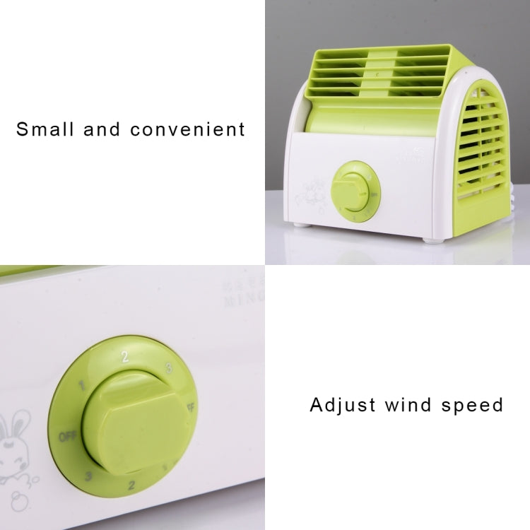 30W Turbine No Blade Mini Desktop Mute Fan for Dormitory / Bedroom / Living Room / Office, 3 Kinds Speed Mode