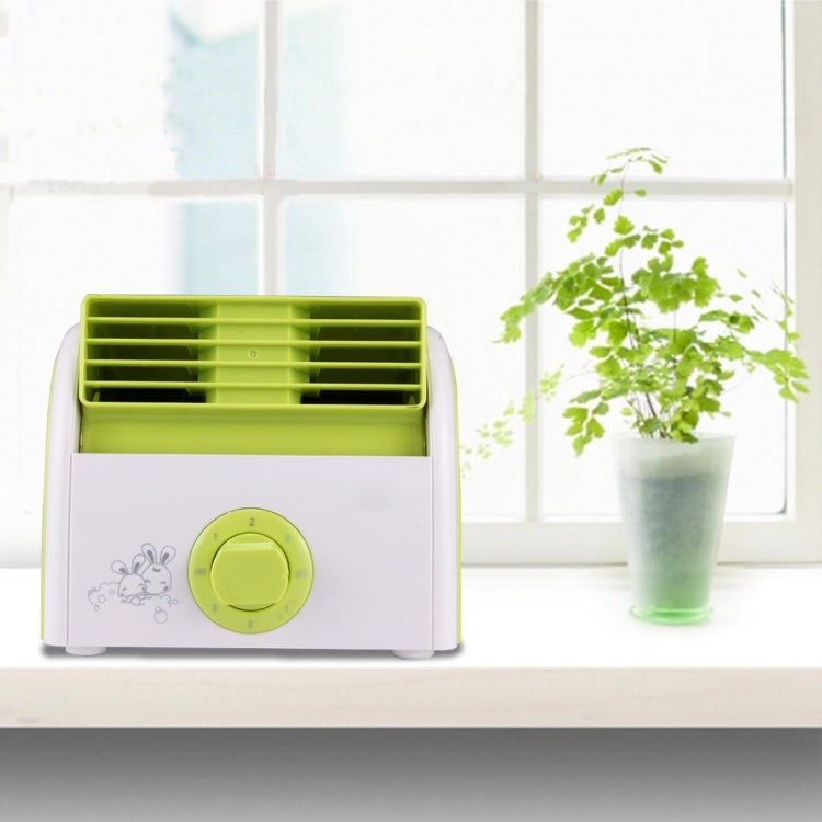 30W Turbine No Blade Mini Desktop Mute Fan for Dormitory / Bedroom / Living Room / Office, 3 Kinds Speed Mode