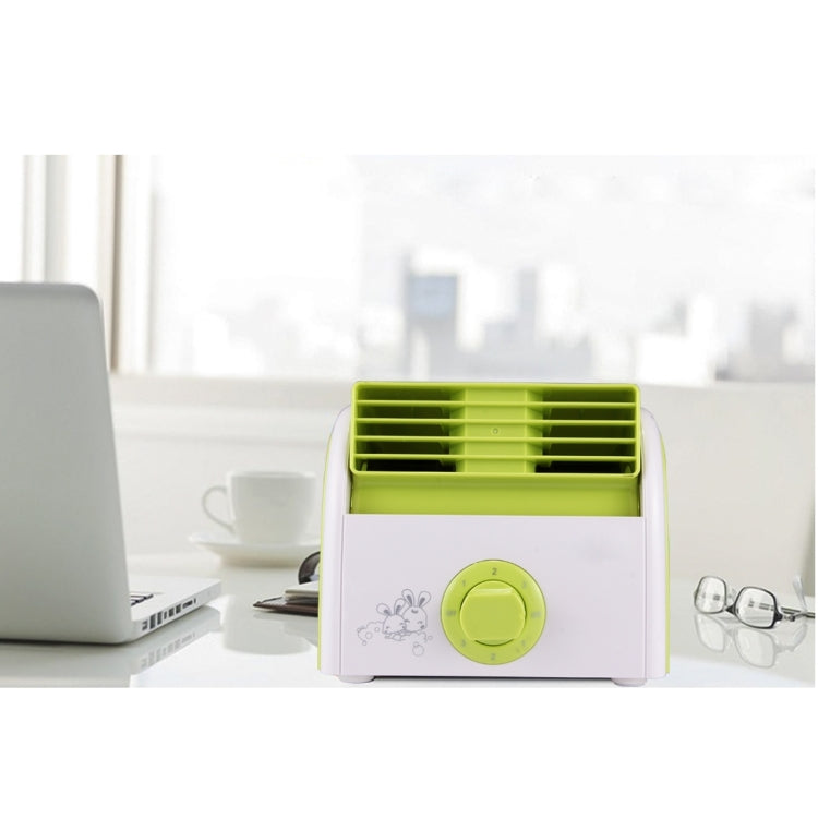30W Turbine No Blade Mini Desktop Mute Fan for Dormitory / Bedroom / Living Room / Office, 3 Kinds Speed Mode