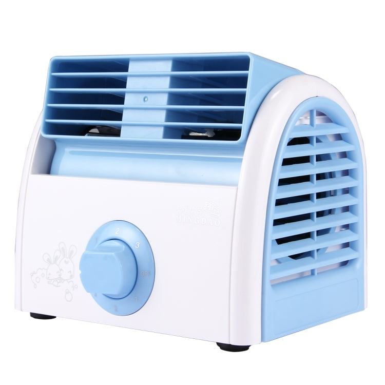 30W Turbine No Blade Mini Desktop Mute Fan for Dormitory / Bedroom / Living Room / Office, 3 Kinds Speed Mode