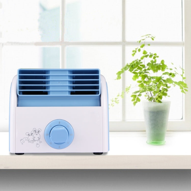 30W Turbine No Blade Mini Desktop Mute Fan for Dormitory / Bedroom / Living Room / Office, 3 Kinds Speed Mode