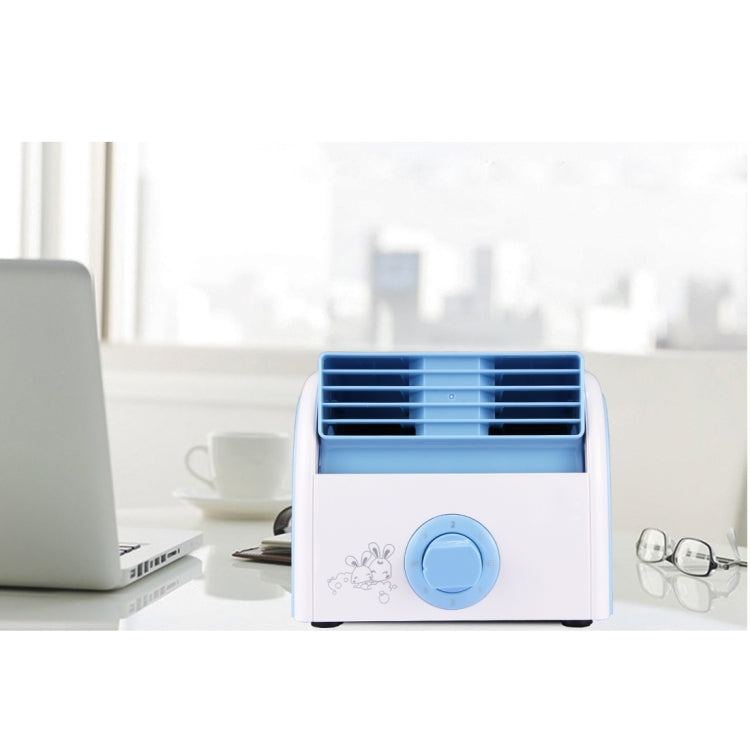 30W Turbine No Blade Mini Desktop Mute Fan for Dormitory / Bedroom / Living Room / Office, 3 Kinds Speed Mode