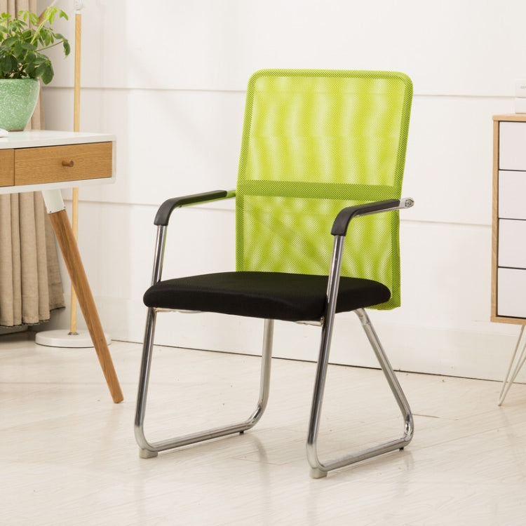 QZ-6 Home Leisure Computer Chair Office Staff Conference Chair Black Frame Fixed Chair