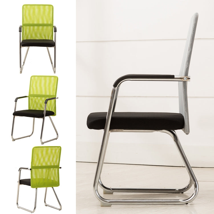 QZ-6 Home Leisure Computer Chair Office Staff Conference Chair Black Frame Fixed Chair